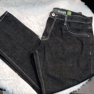 MLife Blackish Gray Straight Jeans